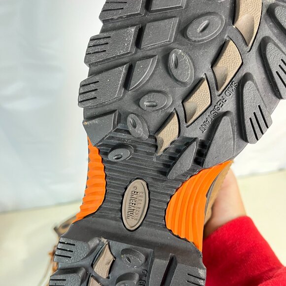 Wolverine Hudson Boots Men's Size 7M Brown Black Steel Toe Hiker Work W02194 - Picture 14 of 16